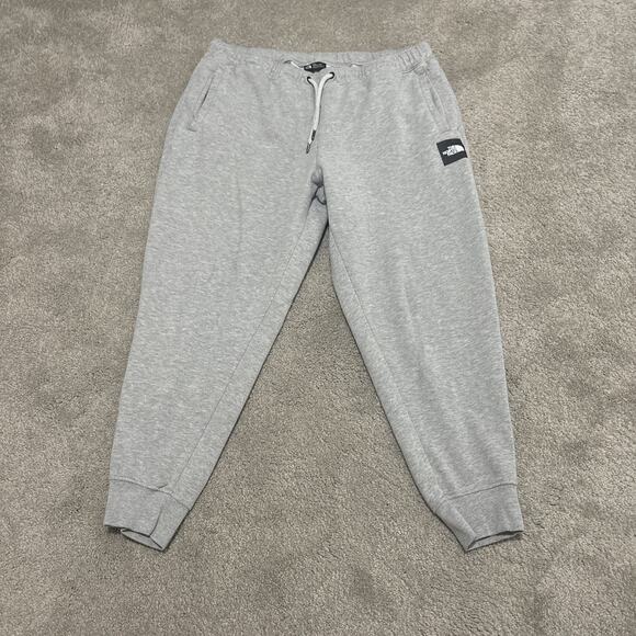 The North Face Sweatpants Womens XL Gray Box Joggers Track Athletic Active - Picture 1 of 6